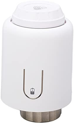 Garosa WiFi-Heizkörperthermostat, WiFi-Smart-Thermostat, APP-Steuerung, Kabelloses LED-Display, Thermostatventil-Set, IP20-Schutz, Konstante Temperaturregelung