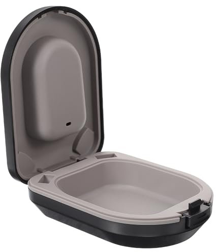 Healeved Hearing-aid Case Hard Portable Protective Storage Case Waterproof Drop Resistance Storage Box for Storing Hearing- Holder Organizer