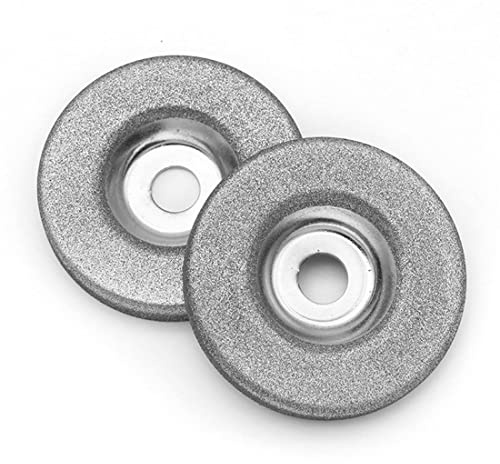 JANZU 2 PièCes SéRies 50Mm Diamant Meule Cercle Disque pour éLectrique Multifonctionnel AffûTeuse Meuleuse AffûTage Accessoires