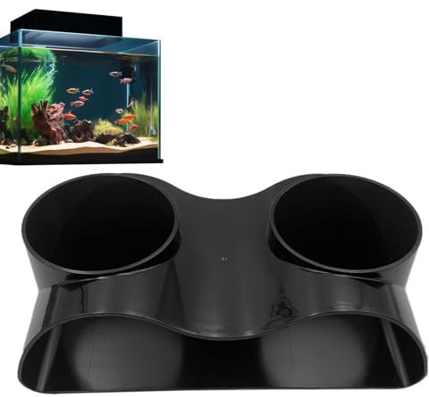 Aquarium Underground Tunnel Cave, Fish And Shrimp Hideouts Shrimp Cave Fish Tank Decoration Aquarium Accessories For Bettas, 17.5x8.8x5.8cm
