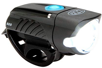 NITERIDER Unisex Adult Swift 500 Front Light - Black, One Size