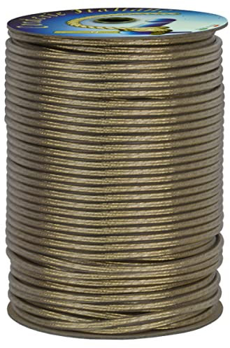 Corderie Italiane 006077497 Wäscheleine aus vermessingtem Stahl, 5 mm, 100 m