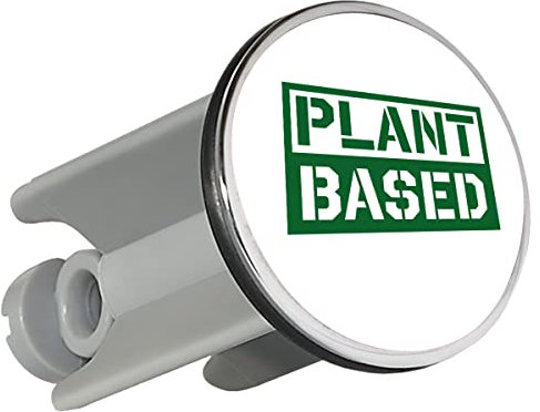 Huuraa Waschbeckenstöpsel Plant Based Modern Geschenk 4cm für Waschbecken Abflussstopfen Plant Based Geschenkidee