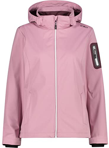 CMP Damen Hoodie Zip Jacke, Fard, 40
