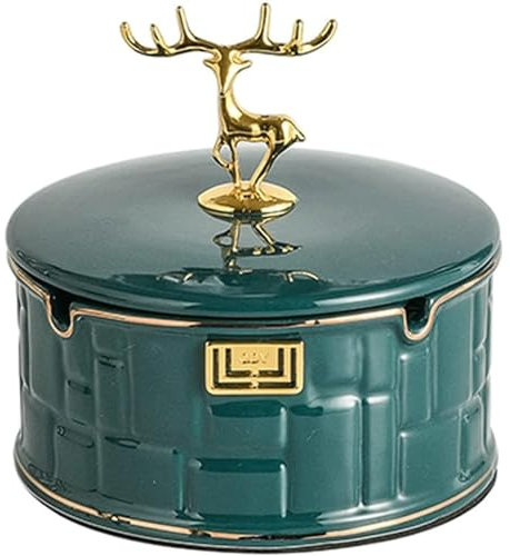 HSHTTKL Neu Keramik-Aschenbecher, modernes Raucherzubehör, kreativer Aschenbecher, Tischdekoration, Aschenbecher für Zuhause, Büro, Bar, Hotel Basteln