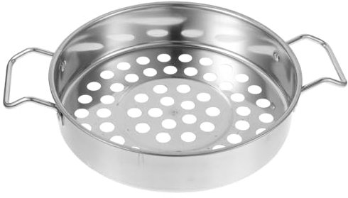 Hoement Colino Maglie Larghe in Acciaio Resistente Scolapasta Portatile Per Cucina Filtro Grandi Per Preparare Gamberotti e Stufati