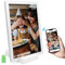 Frameo - Cornice digitale da 10,1 pollici, 5000 mAh, alimentata a batteria, WiFi, 32 GB, HD, IPS, touch screen con caricatore senza fili, rotazione automatica, condivisione istantanea di foto/video