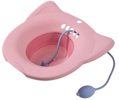 NOLITOY Kompaktes mit Rutschfestem Design aus Pp und Tpr und Strapazierfähiges Sitzbad zur Einfachen Intimhygiene für Ältere Menschen und Frauen nach Geburt