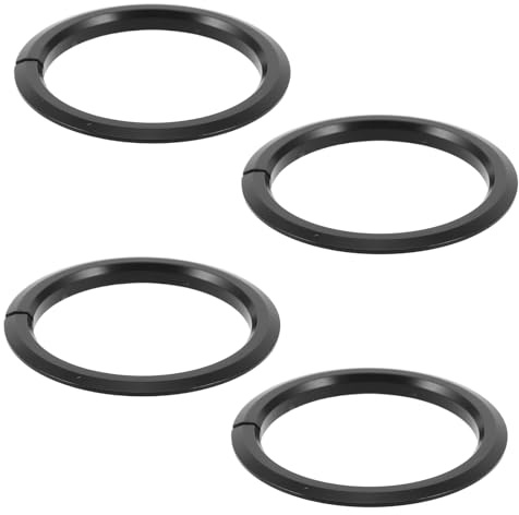 FUNOMOCYA 4 Pièces Kit de Spacer pour Jeu de Direction Vélo Alliage Aluminium Léger Adaptateur Base Fourche pour Fourche Route et VTT