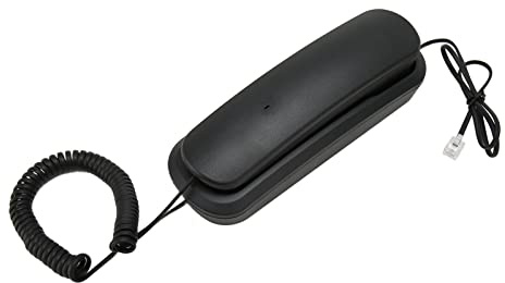 Dioche Téléphone Fixe Filaire Téléphone Mural Style Ancien Filaire avec Fonctions Sourdine et Recomposition, Idéal pour Une Utilisation à la Maison, à l'hôtel et au Bureau - qualité Sonore Claire et