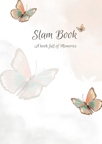 Slam Book full of Memories: Fun Memory & Question Book for Best Friends, School Friends & Classmates | Cute Friendship Keepsake Journal for Teens and Students