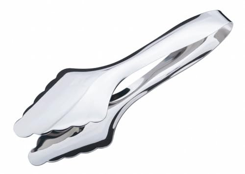 Commichef Deluxe förkromade matlagningstång, rostfritt stål, 24 cm
