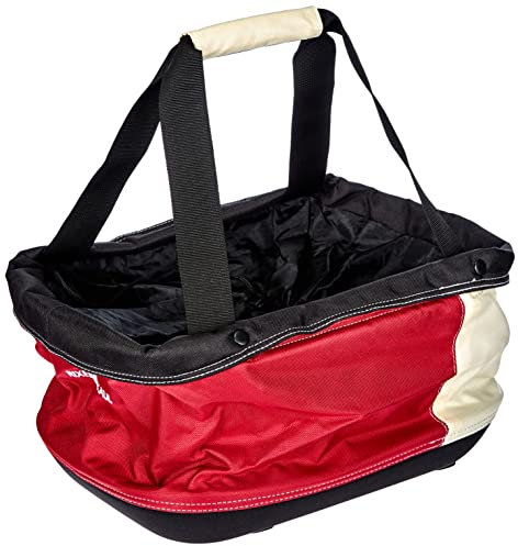Rixen und Kaul Unisex-Adult Alingo GT für Racktime Fahrradkorb, Rot/Creme, One Size