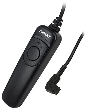 PHOLSY S6 Caméra Télécommande Filaire Caméra Déclencheur à Distance pour Sony a77M2, a99M2, a99, a77, a67, a65, a57, a55, a900, a850, a700, a580, a560, a550, a500, a450, a300, a200, a100