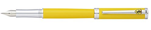 Sheaffer Ferrari Intensity Satin Yellow Fountain Pen, Fine Nib (FE0952243)