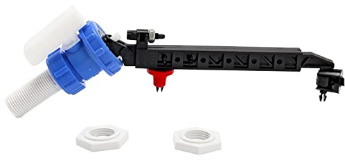 Merriway BH05752 Delchem Traditional Side Entry Filling Valve, Black