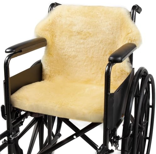 Natural Medical Sheepskin Pad, Non-Slip Back, Natural, 24 x 36 in, 1 Pack