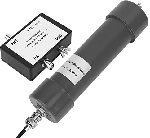 Mini Whip Aktivantenne 10kHz - 30MHz HF VHF SDR Peitschen Aktivantenne Mit Aktivem Antennensplitter Tragbarem Kabel Für Funkkommunikation
