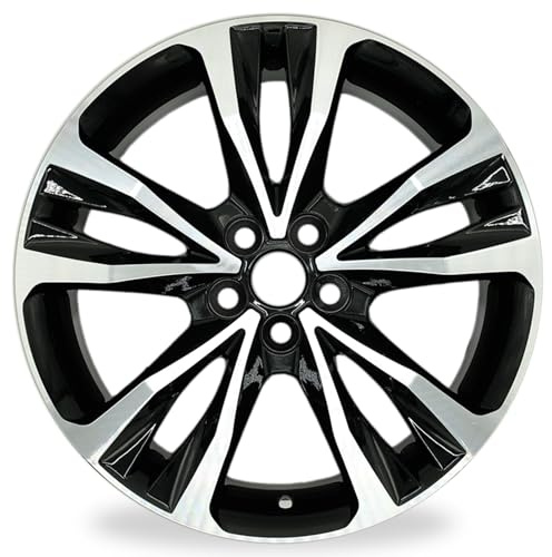 For Toyota Corolla Machined Black OEM Design Wheel 17 2017 2018 2019 SAW75208 Single Replacement Rim