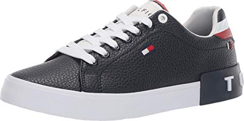 Tommy Hilfiger Zapatillas Sneaker para Hombre, Azul (Desert Sky), 40