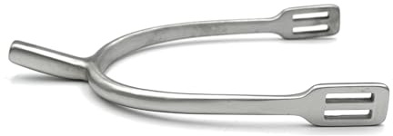 Equine Smile ES1076 Matt Prince of Wales Spur Reitsporen Reiten Sporen hochwertiger Edelstahl (Herren 35 mm)