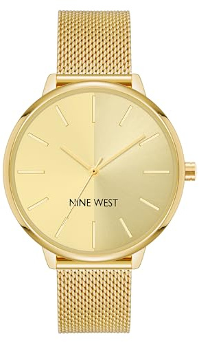Nine West Women's Mesh Bracelet Watch