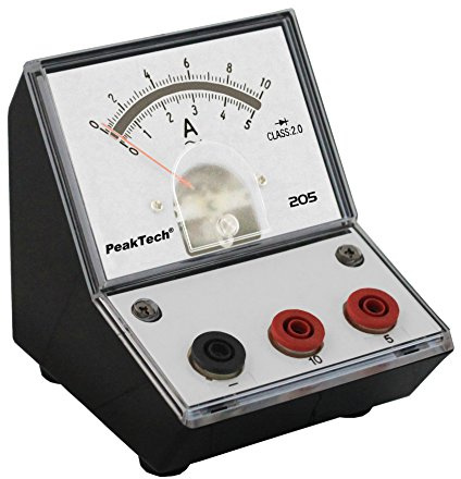 PeakTech 205-10 - Strommessgerät Amperemeter Analog 5A 10A AC