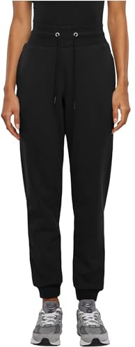 Urban Classics Femme Ladies Organic High Waist Sweat Pantalon De Survtement, Noir, S EU
