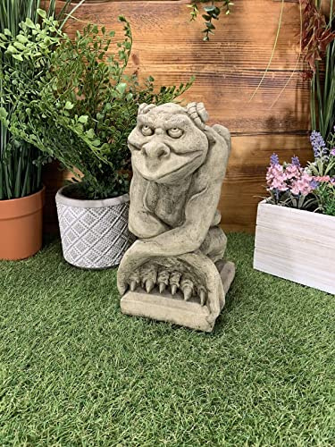 J and L Stone Ornaments Gothic Gargoyle Gremlin Devil Dragon Detailed Ornament