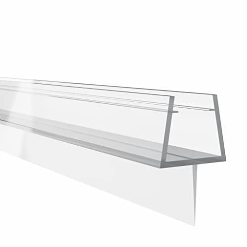 KRAUS Premium Duschdichtung DD-61 Duschtürdichtung für 8-10mm Glasstärke à 1000mm in transparenter Optik Duschdichtungen für Duschtüren & Duschkabinen Dichtungen vom Profi