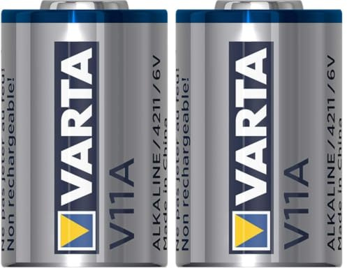 Varta - Pile électronique V11 A (LR11) - 6V - 38mAh - Alcaline (Lot de 2)