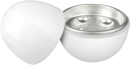 Macchina per uova sode, vaporiera per uova al microonde | Caldaia per bracconiere per uova da 4 capacità - Bollitore per uova a forma di, fornello per uova a microonde per colazione