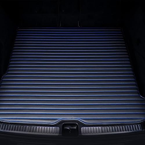 HYLGY Auto Leder Kofferraum Schutzmatte für BMW 5er G30 2018 2019 2020 2021 2022 2023 2024 2025, Wasserdicht Kratzfeste Kofferraummatten, Kofferraumwanne Interieur Zubehör