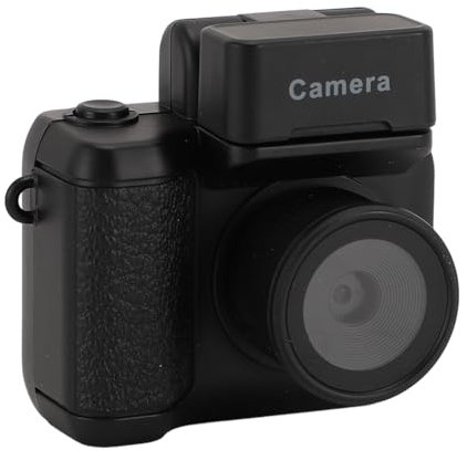 Retro Mini Digital Camera, Video Recorder, Keychain Action Camera for Kids, Compact Camcorder 2MP 1080P High Definition Portable Travel Camcorder