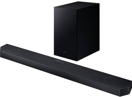 Samsung Q-Soundbar HW-Q710GD Surround System Schwarz Dolby Atmos®, Bluetooth®, High-Resolution Audio, WLAN, Wandbefesti
