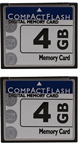 MVOSJFIE 2X Professional 4GB Compact Flash Memory Card(White&Blue)