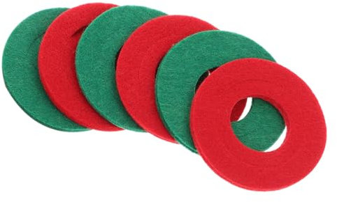 Arandelas para Terminales de Batería de Fibra, 6 Piezas