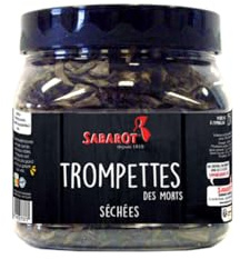SABAROT Getrocknete Schwarze Trompeten Tubo 150 g – Wildpilze mit intensivem Geschmack