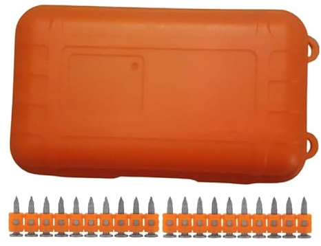 BLAST Clous en bande universels HC6 14mm | 400 pieces | Compatible avec SPIT PULSA 700 800 Bosch Hikoki Makita Fischer Tjep | Beton acier | Boite etanche