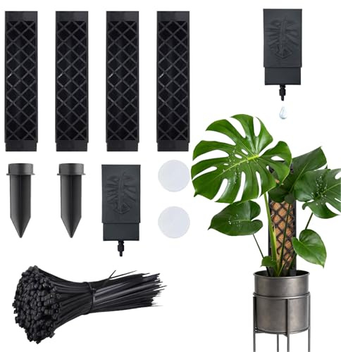 Tutor de Espuma para Monstera, Tutor para Monsteras con Sistema de riego, Tutor de Espuma para Monstera destinado a Plantas de Interior, Tutor para Monsteras Que Permite Que la Planta trepe