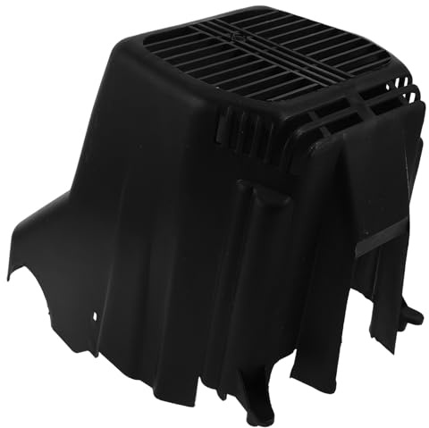 VILLFUL Protection pour Compresseur à Air avec Capot de Pompe en Plastique Noir, Réduit la Surchauffe Locale, Résistant aux Chocs, Réparation Garage