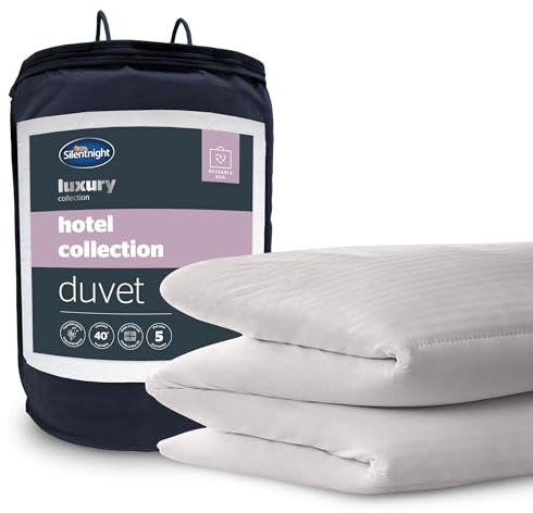 Silentnight Hotel Collection 13.5 Tog Super King Duvet - Luxury Hotel Quality Winter Warm Cosy Duvet Quilt Ideal Cold Winter Nights - Hypoallergenic Machine Washable- 260x220cm - Super King