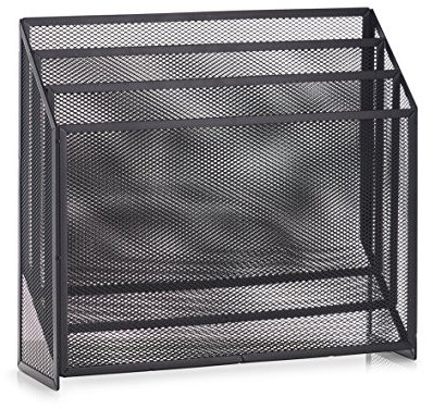 Zeller 18176 Zeitungsständer, Mesh, anthrazit