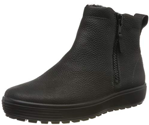 ECCO Soft 7 Tred M, Sneaker a Collo Alto, Uomo, Nero (Black 1001), 41 EU