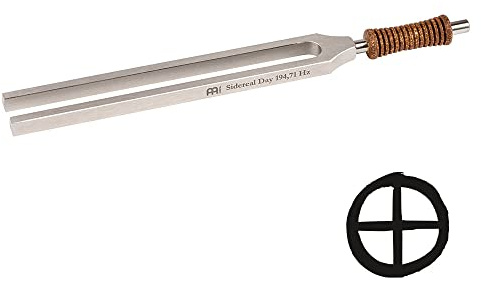 Sonic Energy Planeten Therapie Stimmgabel – Siderischer Tag 194,71 Hz / G3 – Für Meditation, Klangheilung, Entspannung – Inkl. Baumwolltasche (TTF-E-SI)