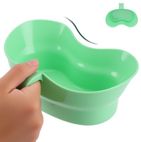 Bol de bain de bouche pour lit, brosse à dents, émesis pour personnes âgées, bol de vomi, plateau de brossage des dents pour brosser les dents dans la bouche, bols en plastique en forme de rein