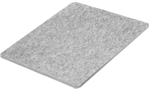 PATIKIL Tapete de Planchado de Lana, Manta de Planchado de Lana de 16 x 14 y 0.5 de Grosor, Resistente al Calor, para Acolchado y Costura, Color Gris