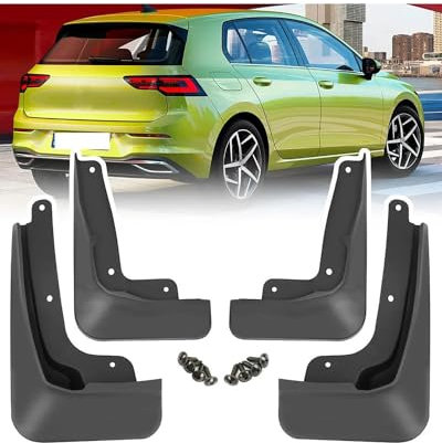 MLLNPP Auto Kotflügel 4 stücke Für VW Für Golf Für MK8 8 2020 2021 2022 Auto Kotflügel Schlamm Flaps Splash Guards Schmutzig vorne Hinten Abdeckung Styling schmutzfänger Auto