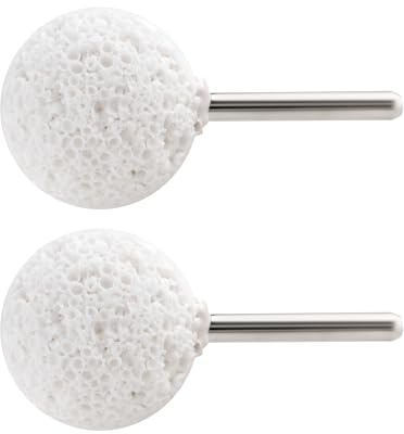 OTOTEC Lot de 2 Têtes de Meulage pour Pneus 40 mm Outil de Réparation de Pneus Tête de Meulage pour Le Meulage Et Le Polissage des Pneus du Bois du Caoutchouc