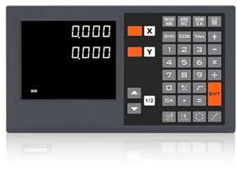 Lettura digitale, Schermo di visualizzazione digitale Dro TTL DB9 for torni, fresatrici, alesatrici CNC,Funzionamento semplice(2 axis dro)